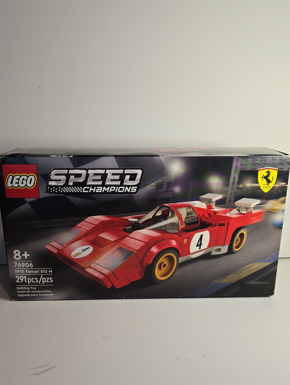 LEGO SPEED CHAMPIONS 1970 FERRARI 512 M #76906  FACTORY SEALED